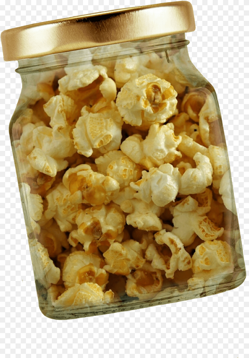 Popcorn In Jar Popcorn, Food, Snack Png Image