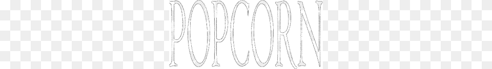 Popcorn Kernel Outline, Text Free Png