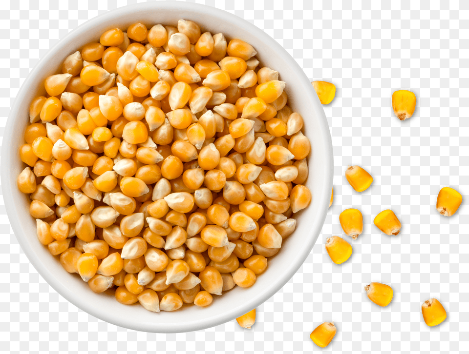 Popcorn Kernels In Bowl, Food, Plate, Produce, Grain Free Transparent Png
