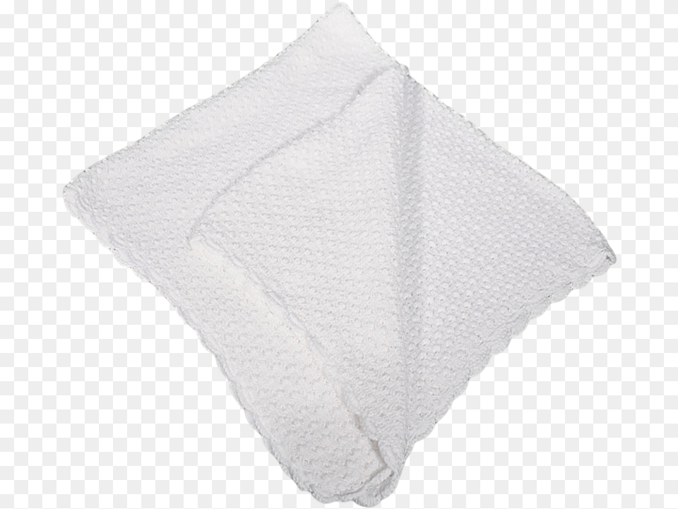 Popcorn Knit White 100 Cotton High Quality Shawl Blanket White Blanket Transparent Png