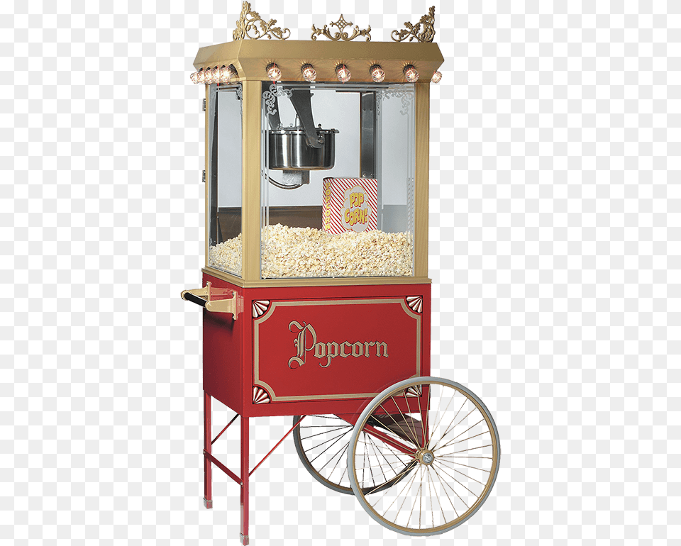 Popcorn Machine Rental, Wheel, Food Free Transparent Png