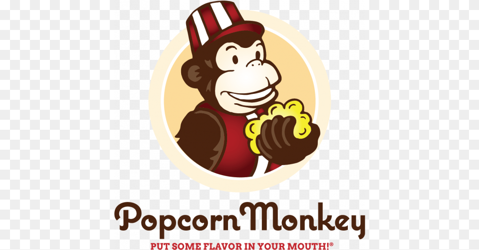 Popcorn Monkey Historic Manassas Design, Advertisement, Poster, Baby, Person Free Png Download