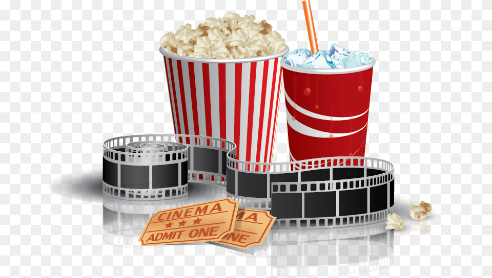 Popcorn Movie, Food Free Png Download