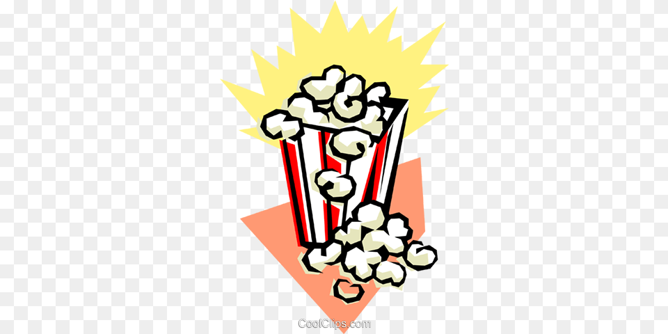 Popcorn Royalty Vector Clip Art Illustration, Food, Snack, Dynamite, Weapon Free Png Download