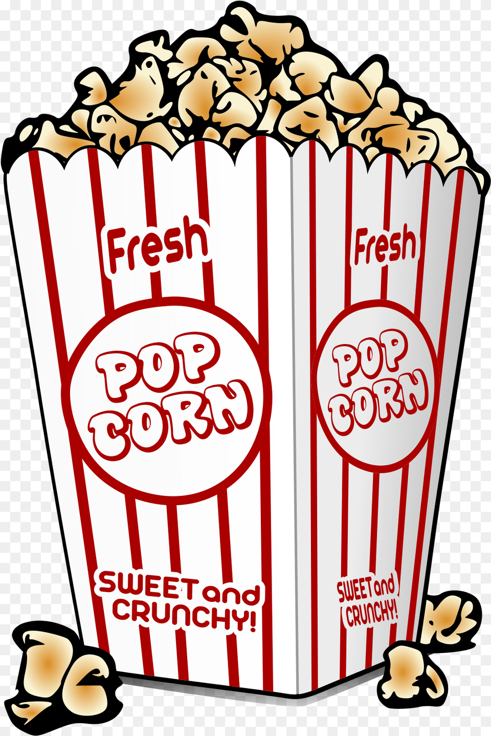 Popcorn Transparent Pictures Movie Theatre Popcorn Cartoon, Food, Snack, Dynamite, Weapon Png Image