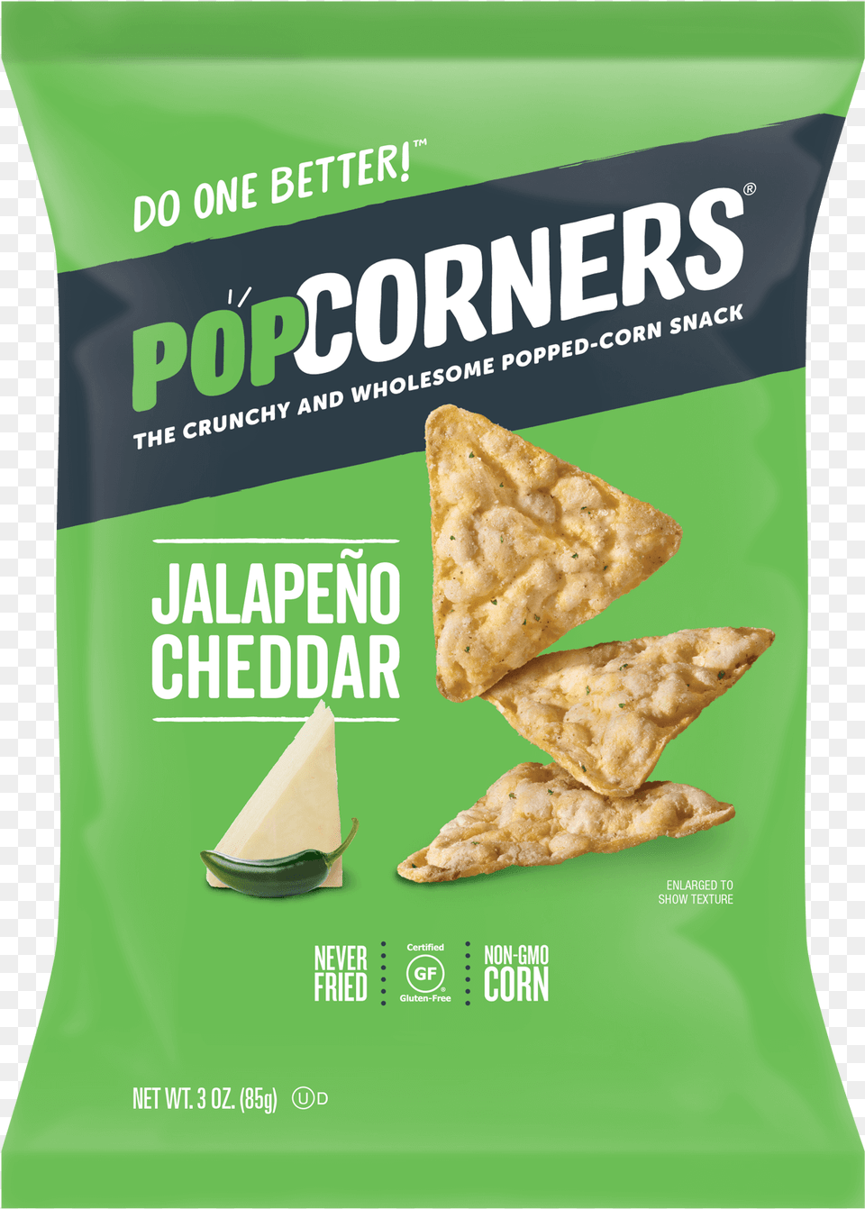 Popcorners White Cheddar Jalapeno, Bread, Cracker, Food, Snack Png