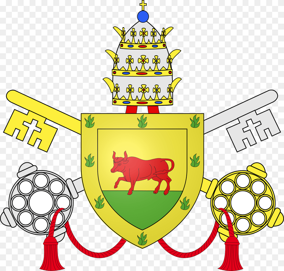 Pope Alexander Vi Coat Of Arms, Armor, Shield, First Aid Free Png