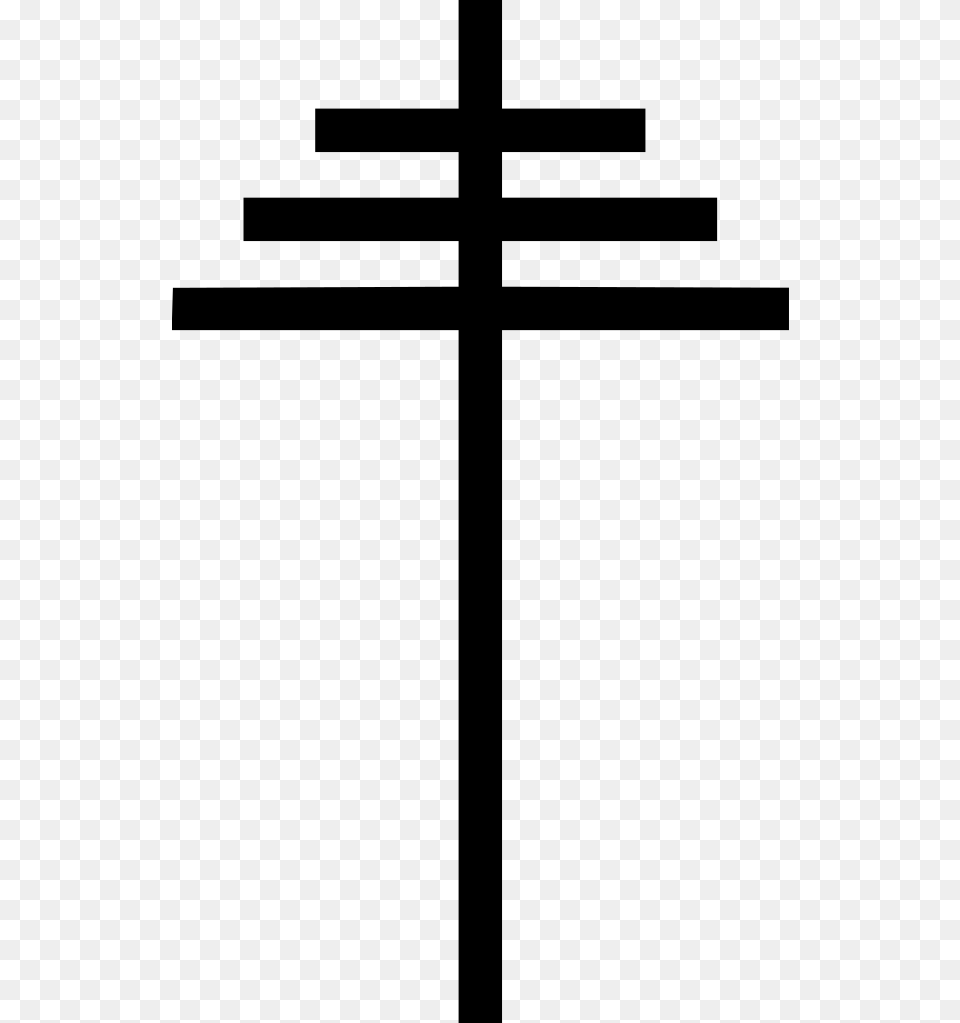 Pope Cross, Gray Png Image