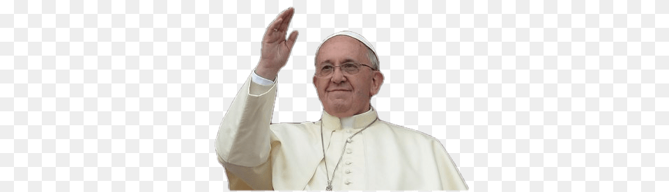 Pope Francis Benediction, Person, Man, Male, Adult Free Png