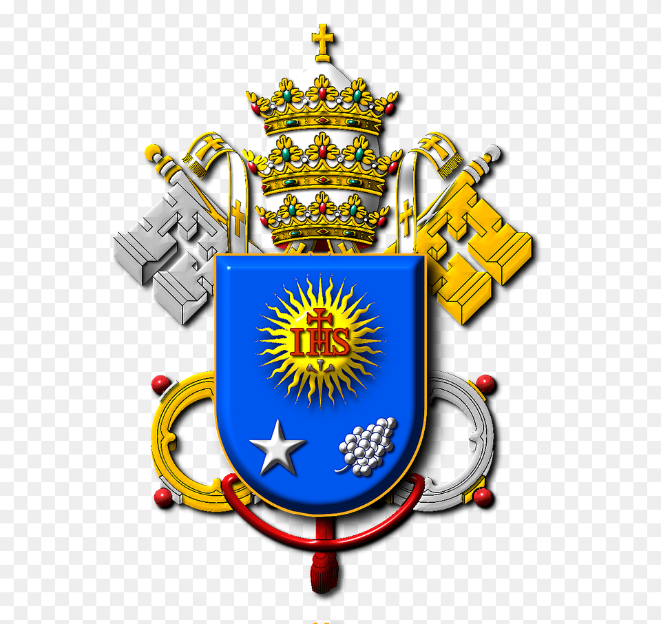 Pope Francis Symbol Collections, Emblem, Logo, Dynamite, Weapon Png Image