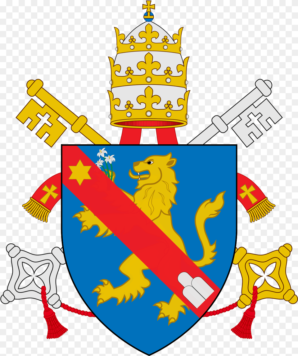 Pope Gregory Xv Coat Of Arms, Emblem, Symbol, Armor Png Image