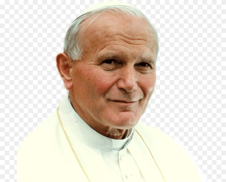 Pope John Paul Ii, Adult, Male, Man, Person Free Png