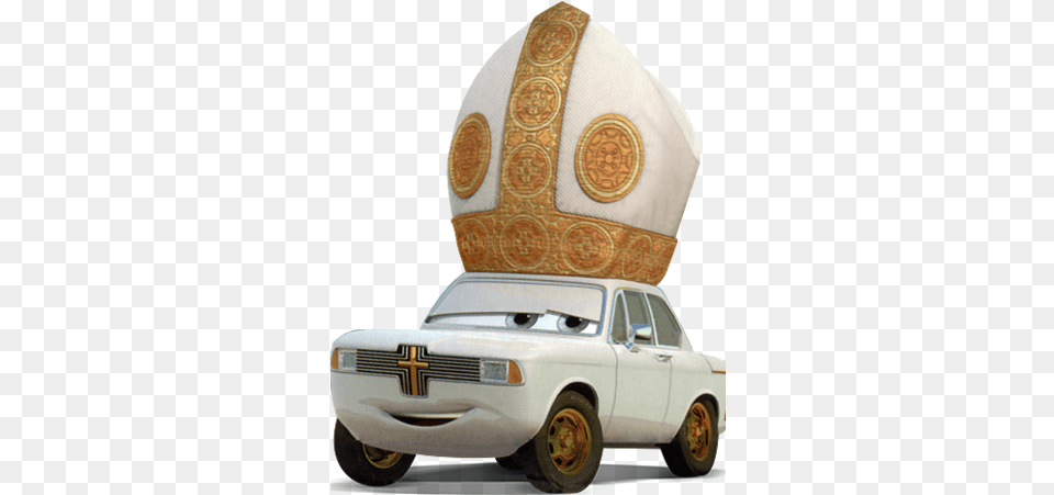 Pope Pinion Iv Pixar Cars Wiki Fandom Cars 2 Pope Car, Alloy Wheel, Vehicle, Transportation, Tire Png