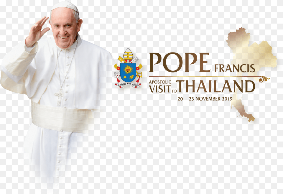 Pope Visit Thailand 2019, Person, Man, Male, Adult Free Transparent Png