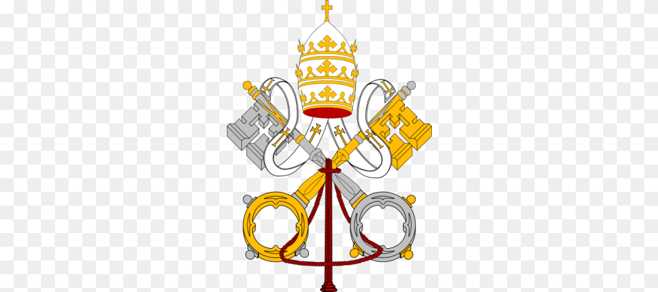 Popes Of The Catholic Church Catholic, Emblem, Symbol, Bulldozer, Machine Png