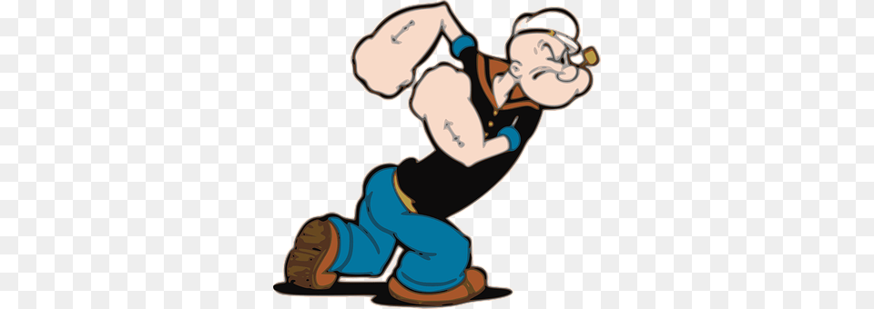 Popeye Kneeling, Person, Baby, Photography Png