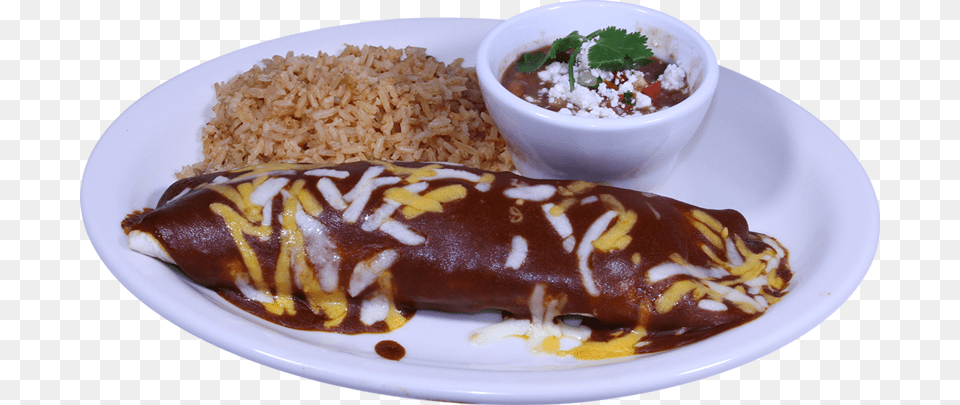 Popeye Burrito Shredded Beef With Alazanes Dip On Top Alazanes Mexican Restaurant Amp Cantina, Food, Dining Table, Furniture, Table Png