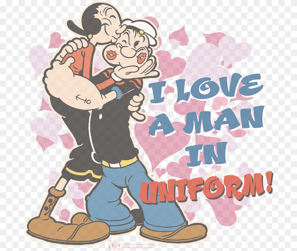 Popeye Sailor Love Men39s Regular Fit T Shirt Popeye Sailor Love T Shirt Size S, Book, Comics, Publication, Baby Png