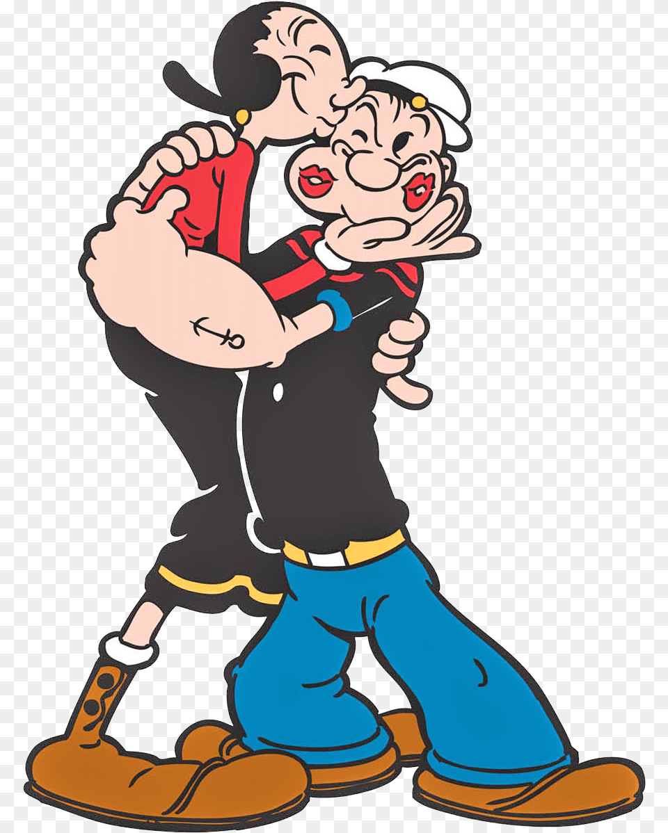 Popeye The Sailor Konfest, Baby, Person, Cartoon, Clothing Png