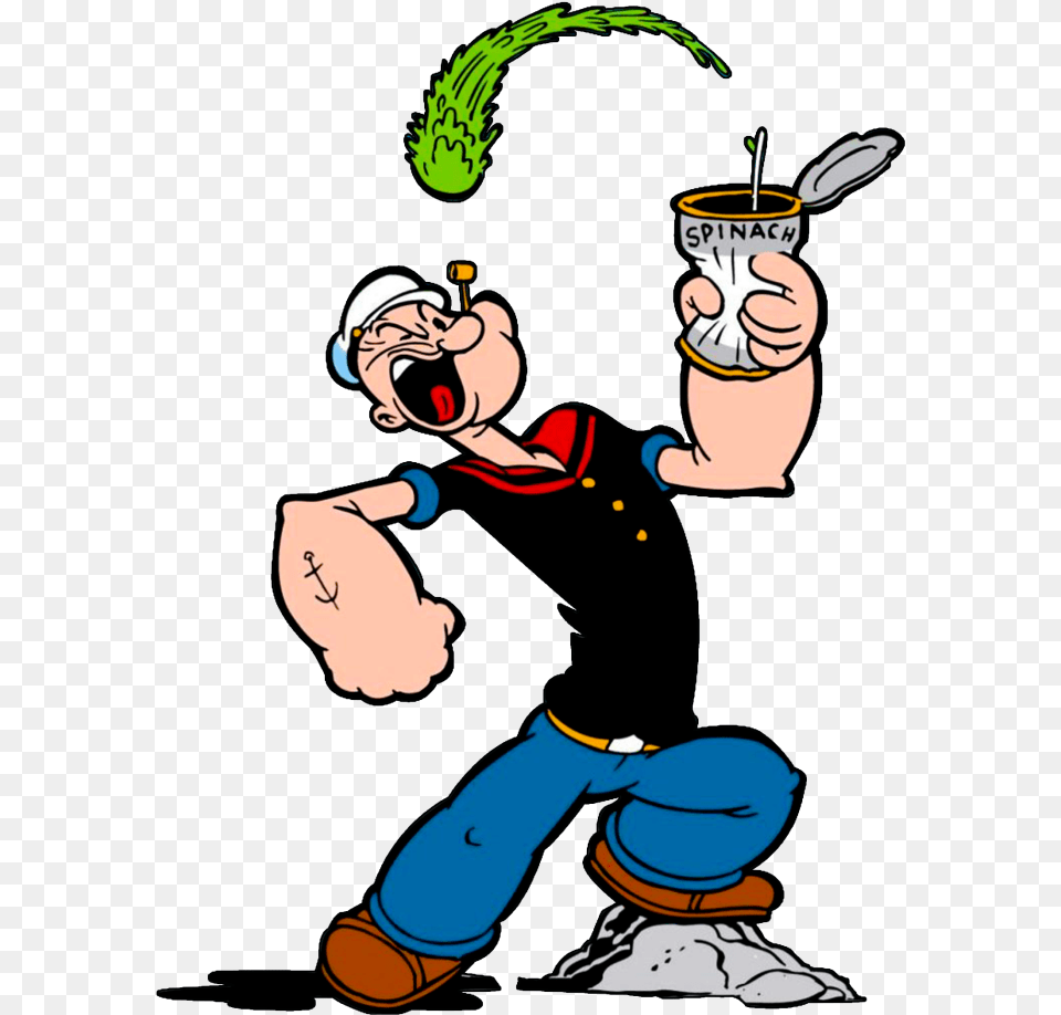 Popeye The Sailor Man, Baby, Person, Cartoon, Face Free Png