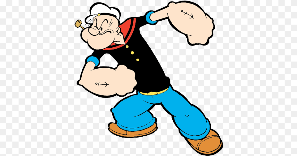 Popeye The Sailor Man Clipart Popeye The Sailor Man Logo, Baby, Person, People, Cartoon Free Png