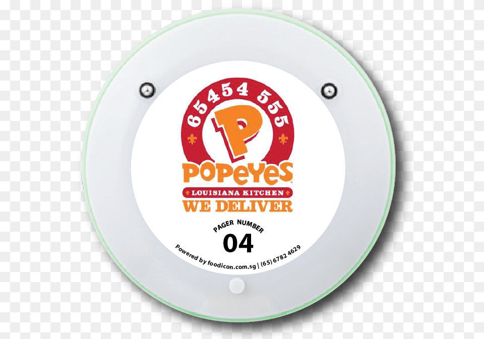 Popeyes Louisiana Kitchen, Plate, Frisbee, Toy Png