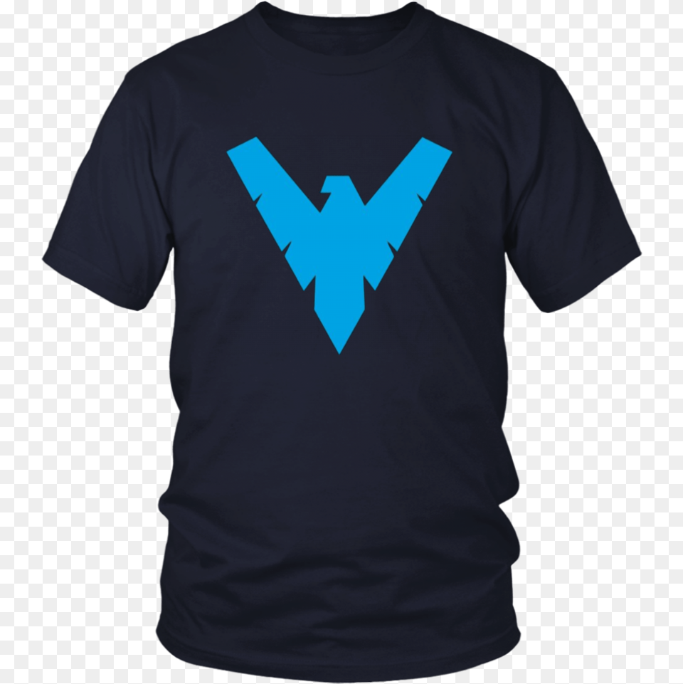 Popfunk Nightwing Logo T Shirt 100 Days Of Schools Shirt Basketball, Clothing, T-shirt, Long Sleeve, Sleeve Png