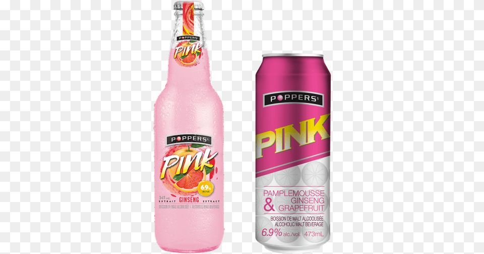Poppers Pink Low V2 Pink, Can, Food, Ketchup, Tin Png Image
