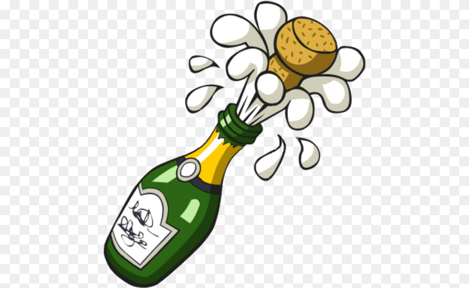 Popping Champagne Bottle Clip Art Clipart Champagne, Person Free Transparent Png