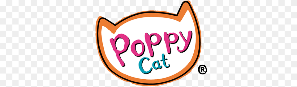 Poppy Cat Logo, Sticker, Smoke Pipe Png Image