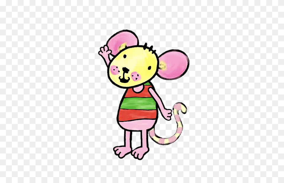 Poppy Cat Mo The Mouse, Cartoon, Animal, Bear, Mammal Free Png