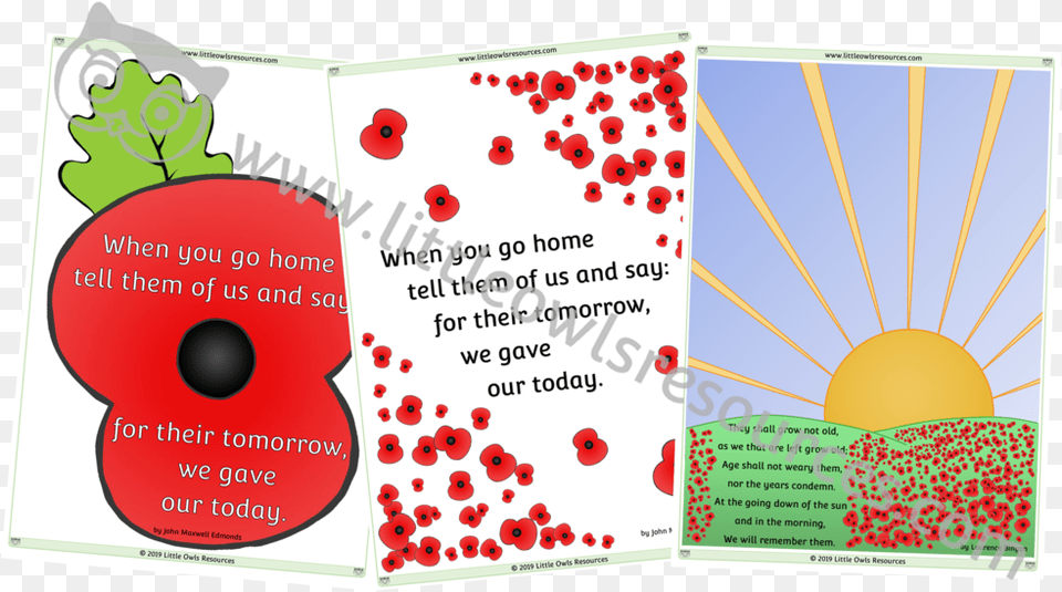 Poppy Poems Cover, Advertisement, Poster Png