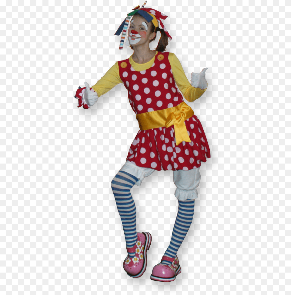 Poppy The Clown Multi Skilled Clown Entertainer The Clown, Child, Person, Performer, Female Png