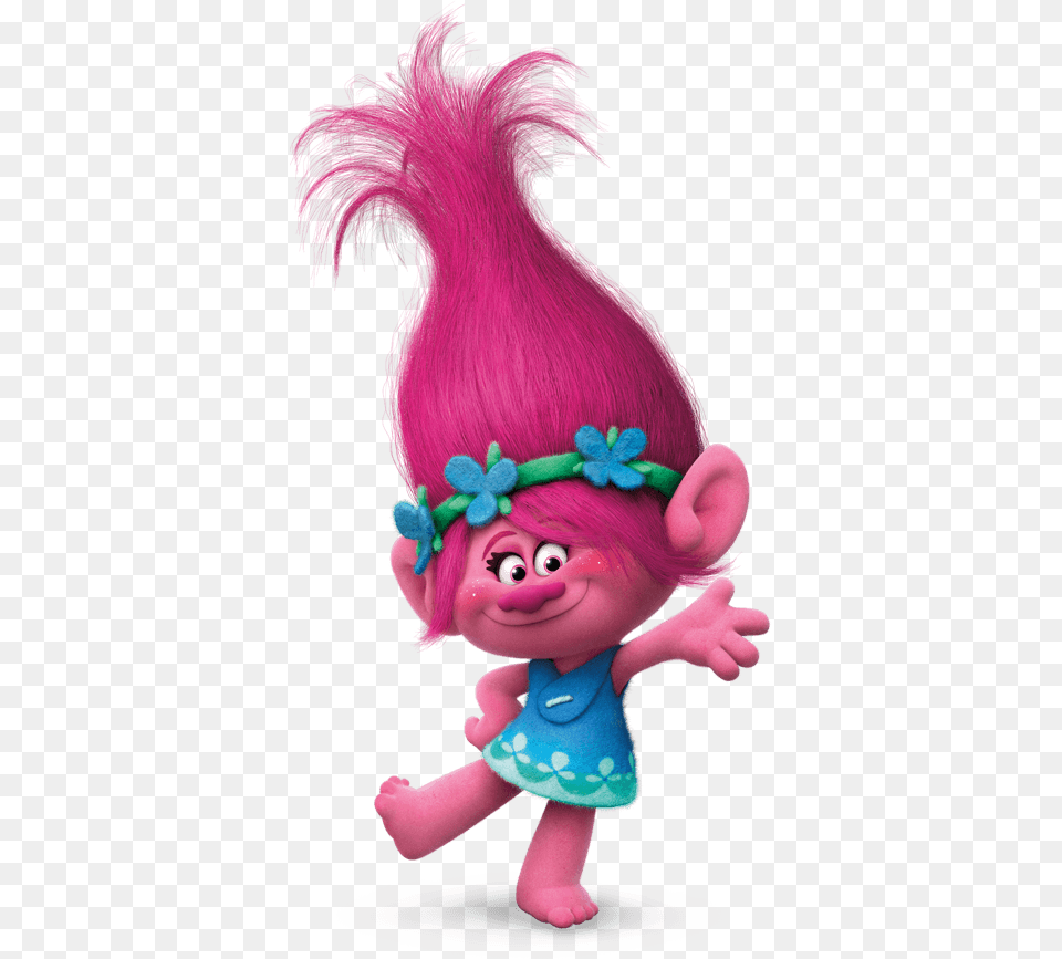 Poppy Trolls, Doll, Toy, Cartoon Free Png Download