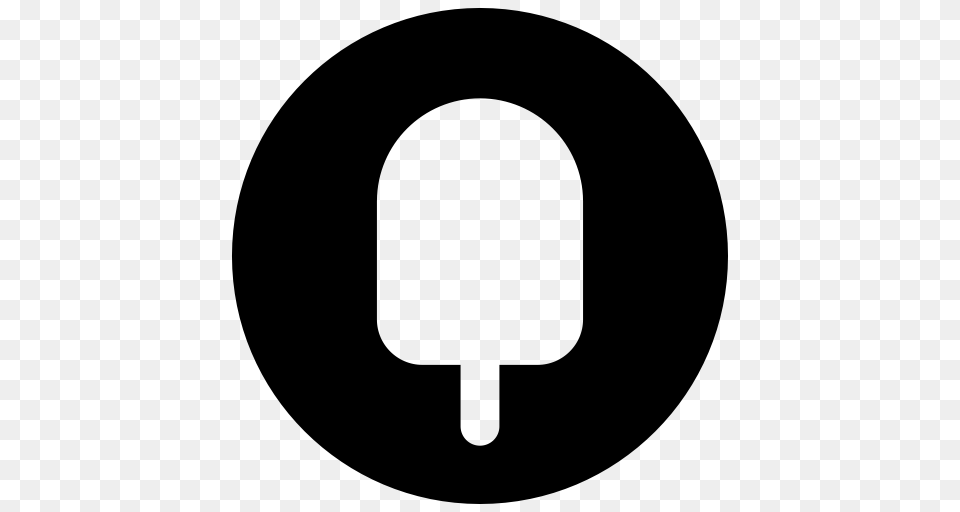 Popsicle Bite Popsicle Freeze Pop Icon With And Vector, Gray Png Image