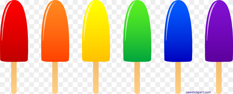 Popsicles Rainbow Clipart Sweet Popsicles Clipart, Food, Cream, Dessert, Ice Cream Png
