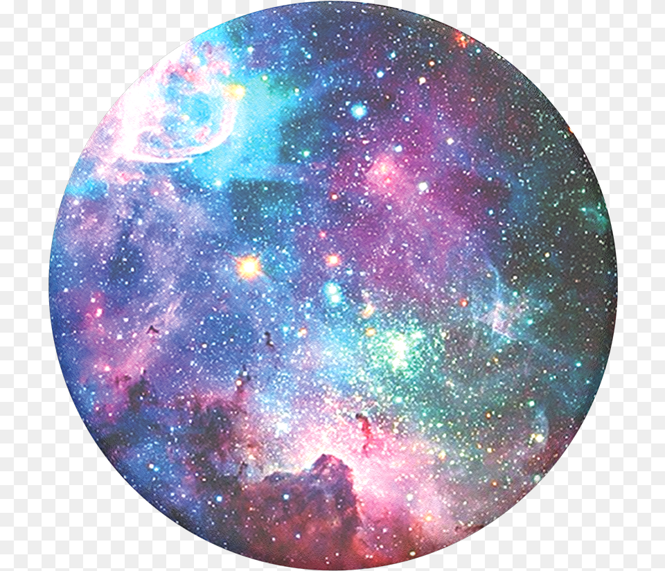 Popsocket Blue Nebula, Astronomy, Outer Space, Moon, Nature Png