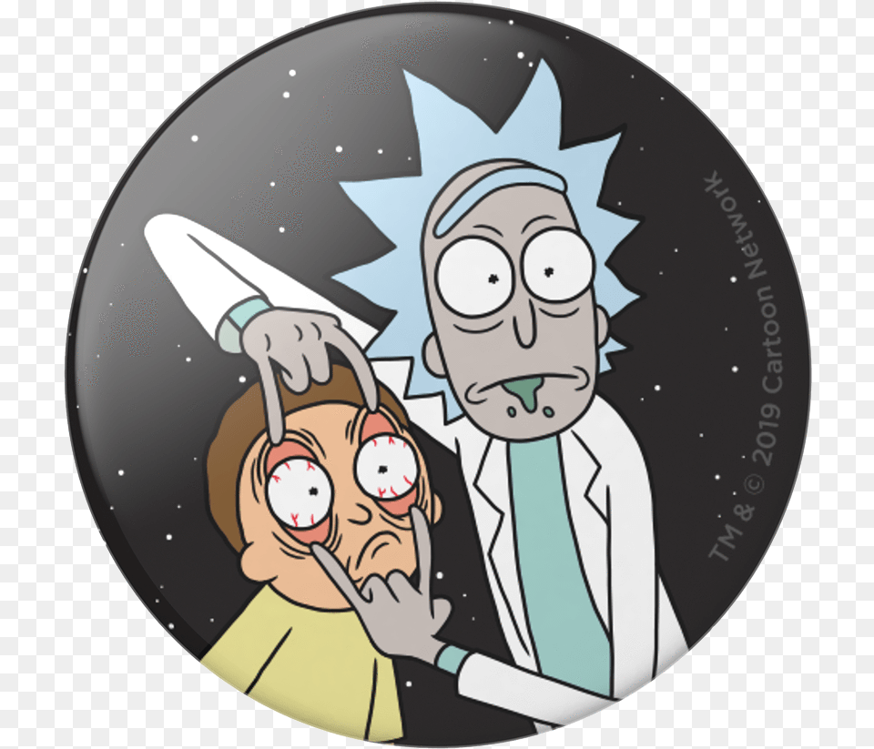 Popsocket Rick And Morty, Baby, Face, Head, Person Free Transparent Png