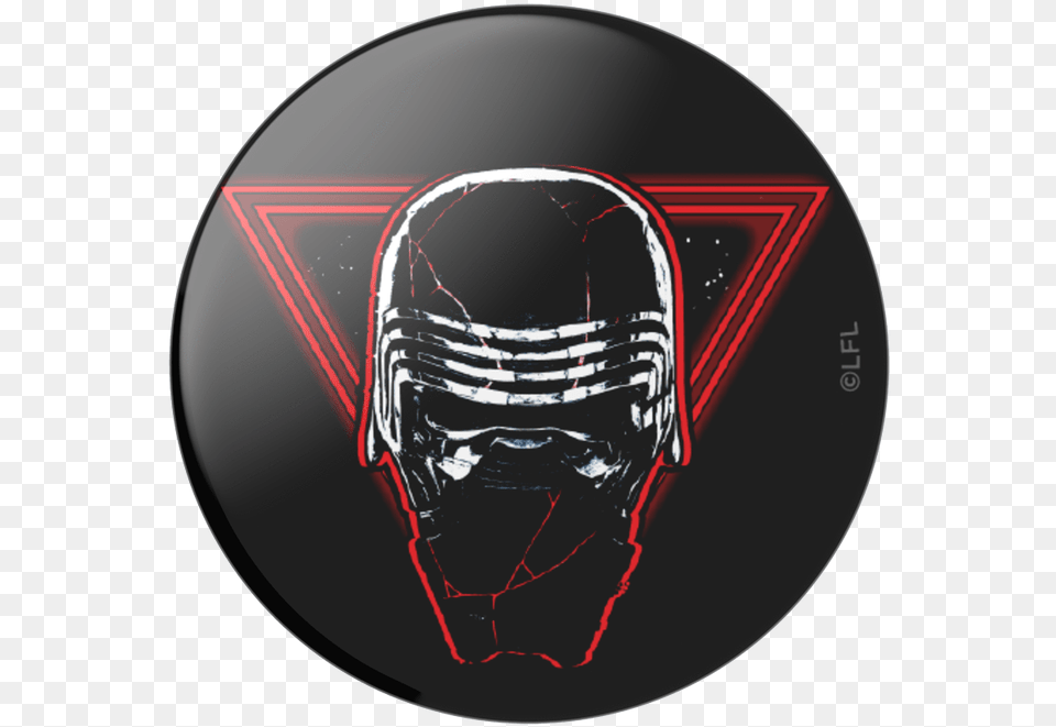 Popsockets Holder Star Wars Kylo Ren Icon Popsocket Star Wars, Emblem, Symbol, Disk, Adult Free Png Download