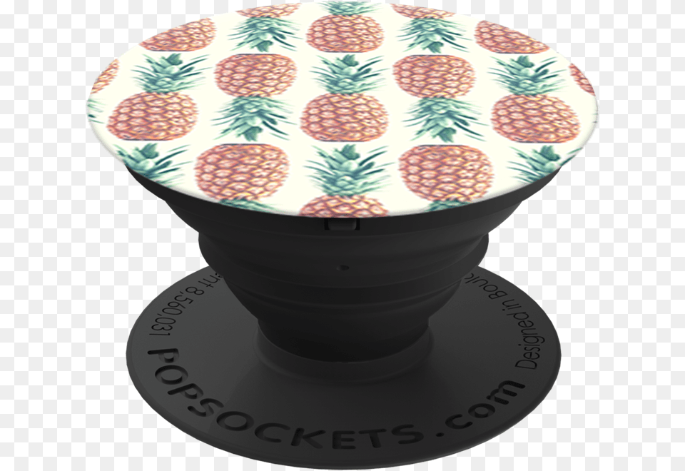 Popsockets Pineapple, Food, Fruit, Plant, Produce Free Png