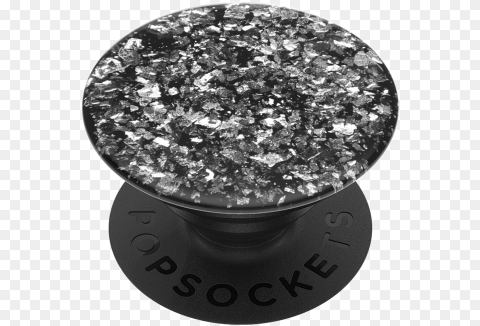 Popsockets Popgrip Foil Confetti Silver, Accessories, Diamond, Gemstone, Jewelry Free Transparent Png