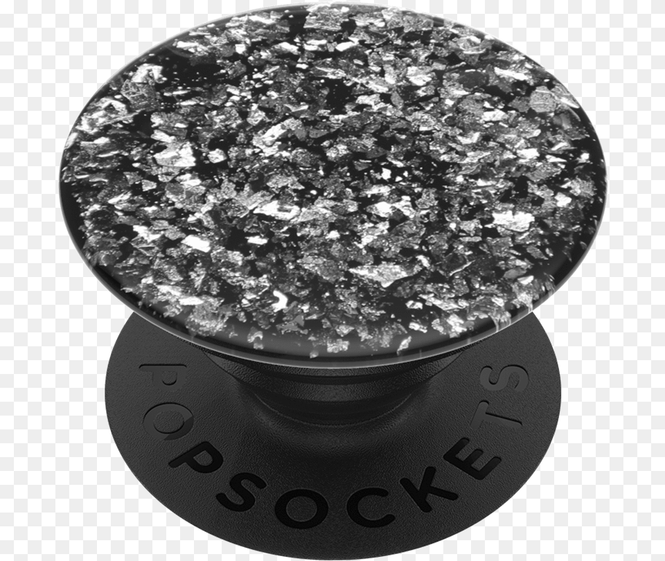 Popsockets Popgrip Foil Confetti Silver, Accessories, Diamond, Gemstone, Jewelry Free Png Download