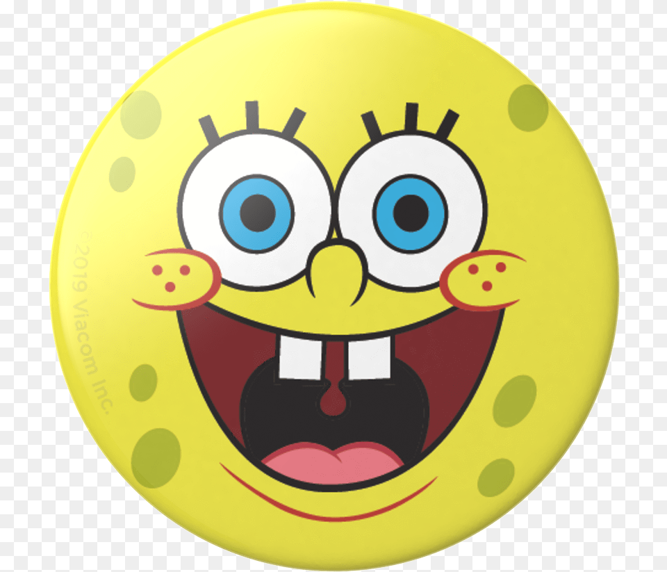 Popsockets Popgrip Spongebob Spongebob In A Circle, Badge, Logo, Symbol, Toy Free Transparent Png