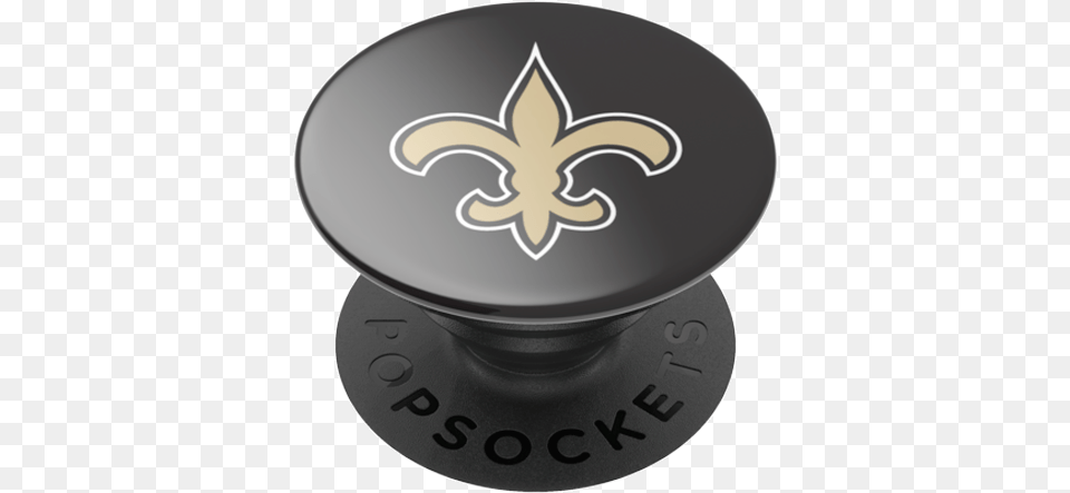 Popsockets Swappable Licensed Nfl New Orleans Saints, Emblem, Symbol, Disk Free Transparent Png