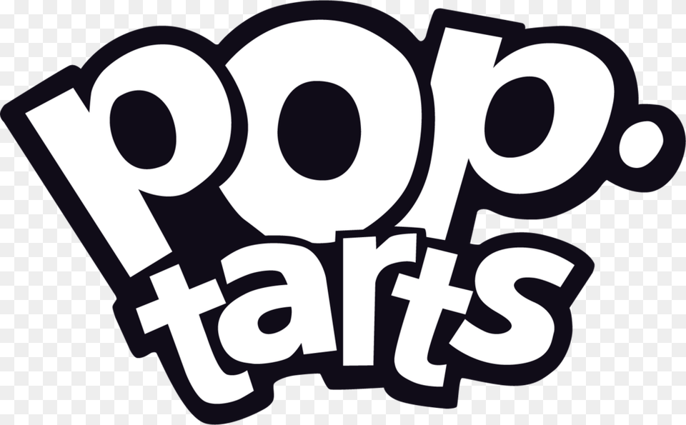 Poptartslogo, Logo, Stencil, Text Free Png