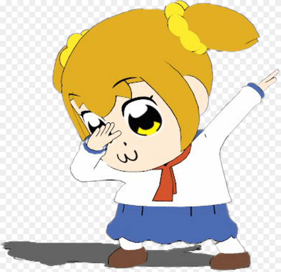 Popteamepic Sticker Cartoon, Baby, Person, Book, Comics Png Image