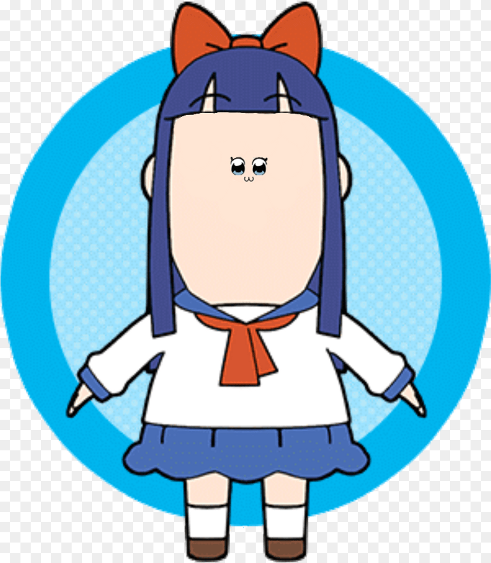 Popteamepic Sticker Pop Team Epic Characters Names, Bag, Baby, Backpack, Person Png Image