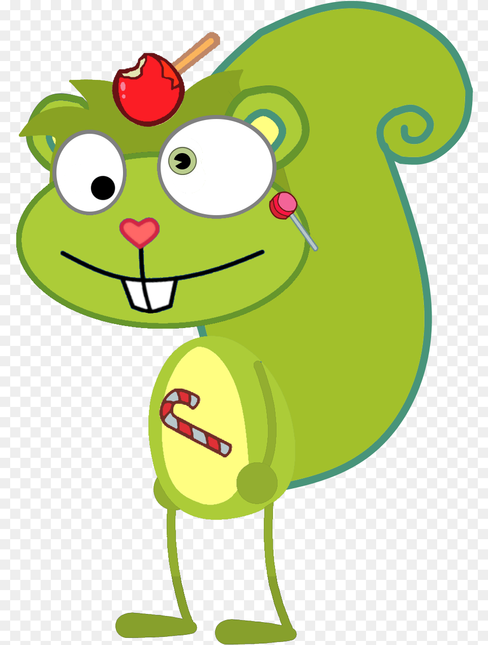 Poptropica Happy Tree Friends Island, Green, Food, Fruit, Plant Free Png Download