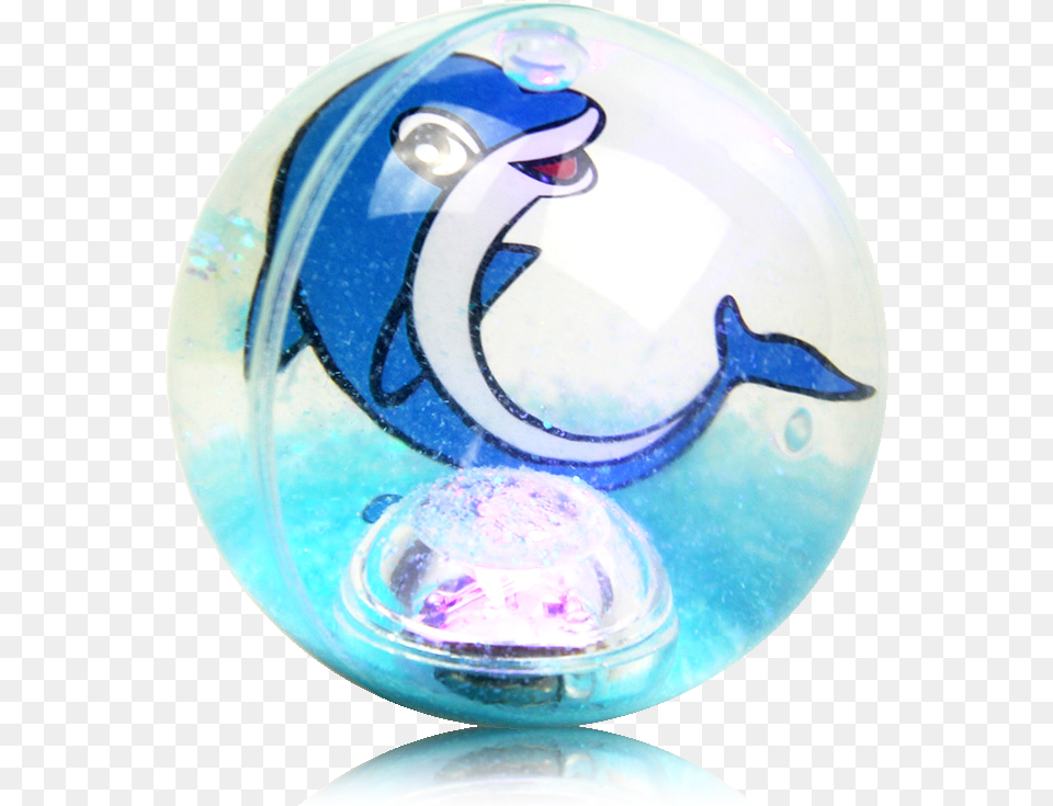 Popular 3d Dolphin Or Dolphin Plastic Card Inside Water Fish, Sphere, Accessories Png