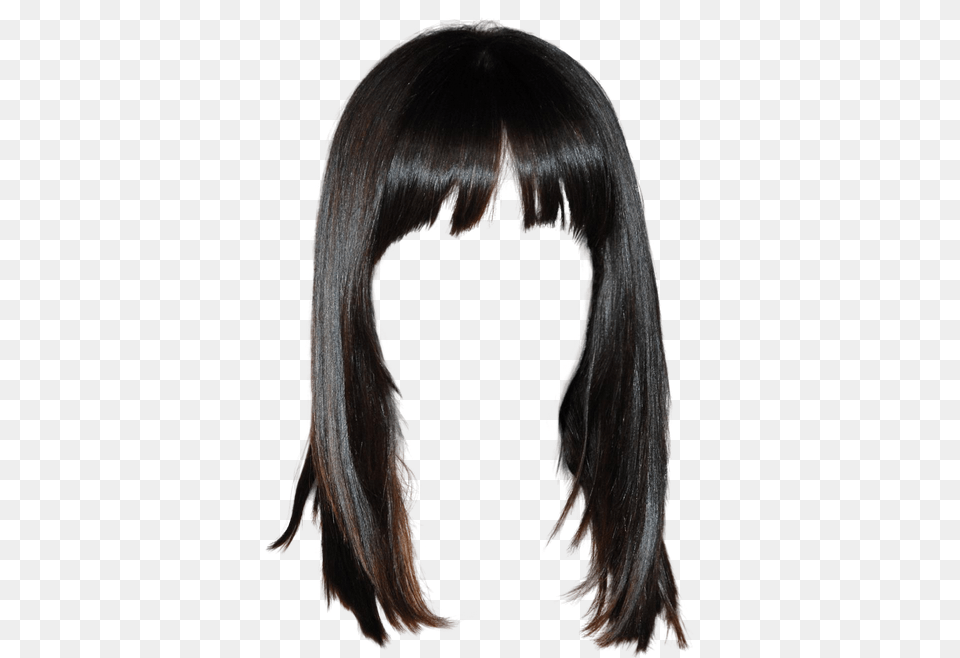 Popular And Trending Bangs Stickers, Black Hair, Hair, Person, Adult Free Transparent Png